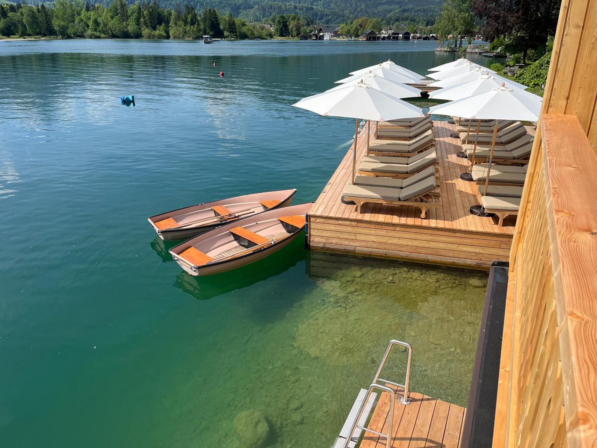 Strandhotel Margaretha Sankt Wolfgang im Salzkammergut ภายนอก รูปภาพ