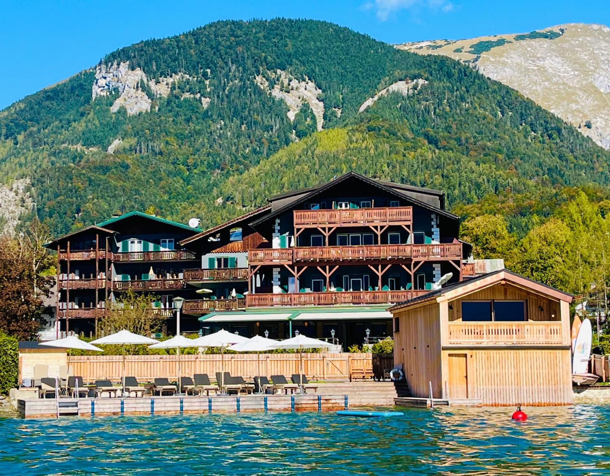 Strandhotel Margaretha Sankt Wolfgang im Salzkammergut ภายนอก รูปภาพ