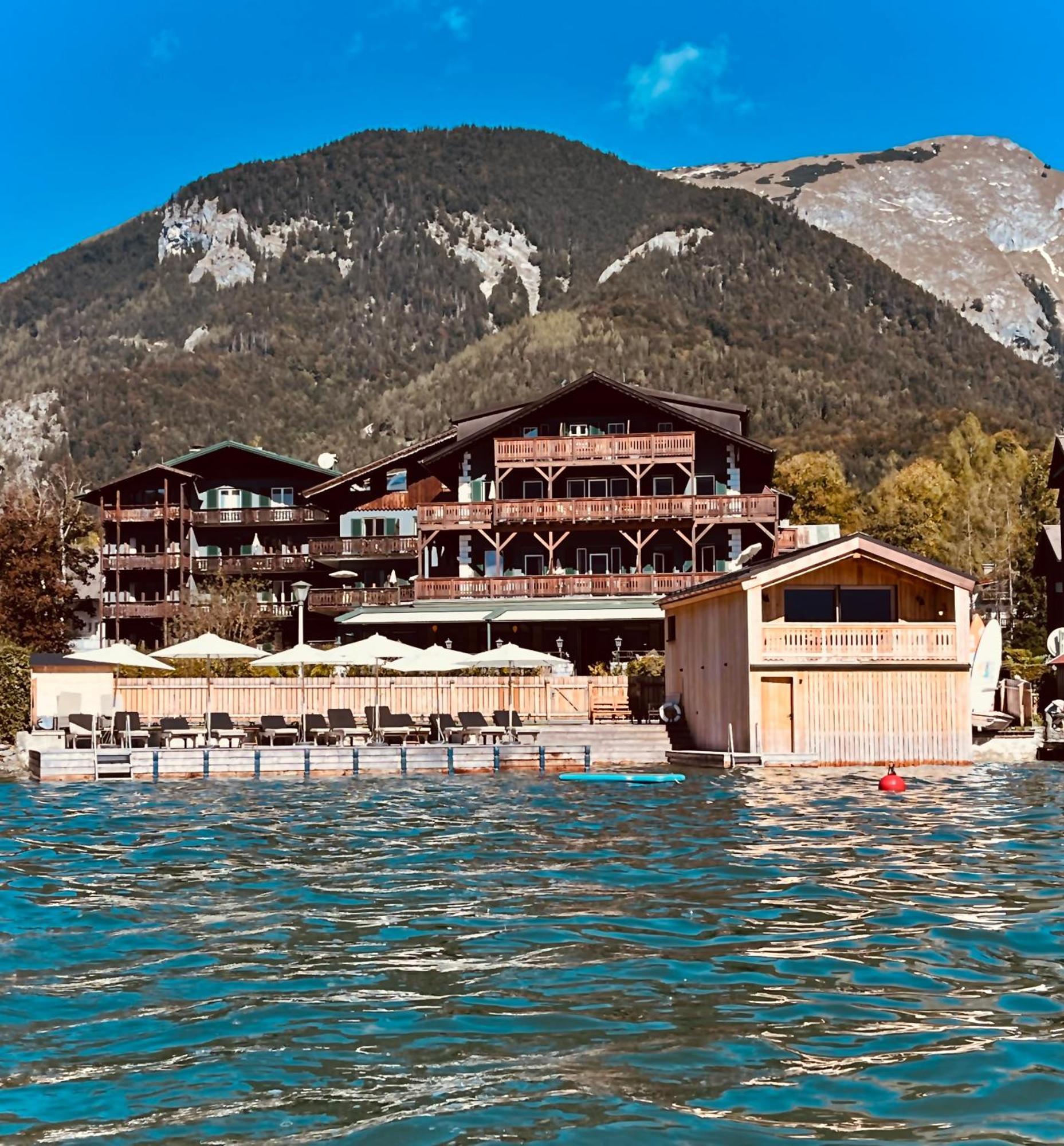 Strandhotel Margaretha Sankt Wolfgang im Salzkammergut ภายนอก รูปภาพ